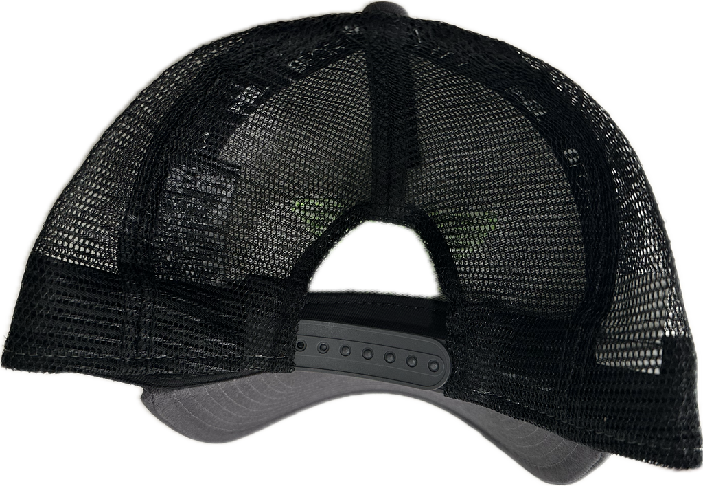 New Era Trackwired Graphite/Black Trucker Cap